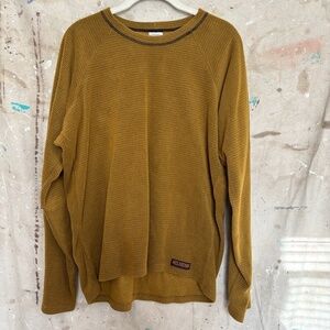 Melanzana Microgrid Crewneck Pullover Shirt